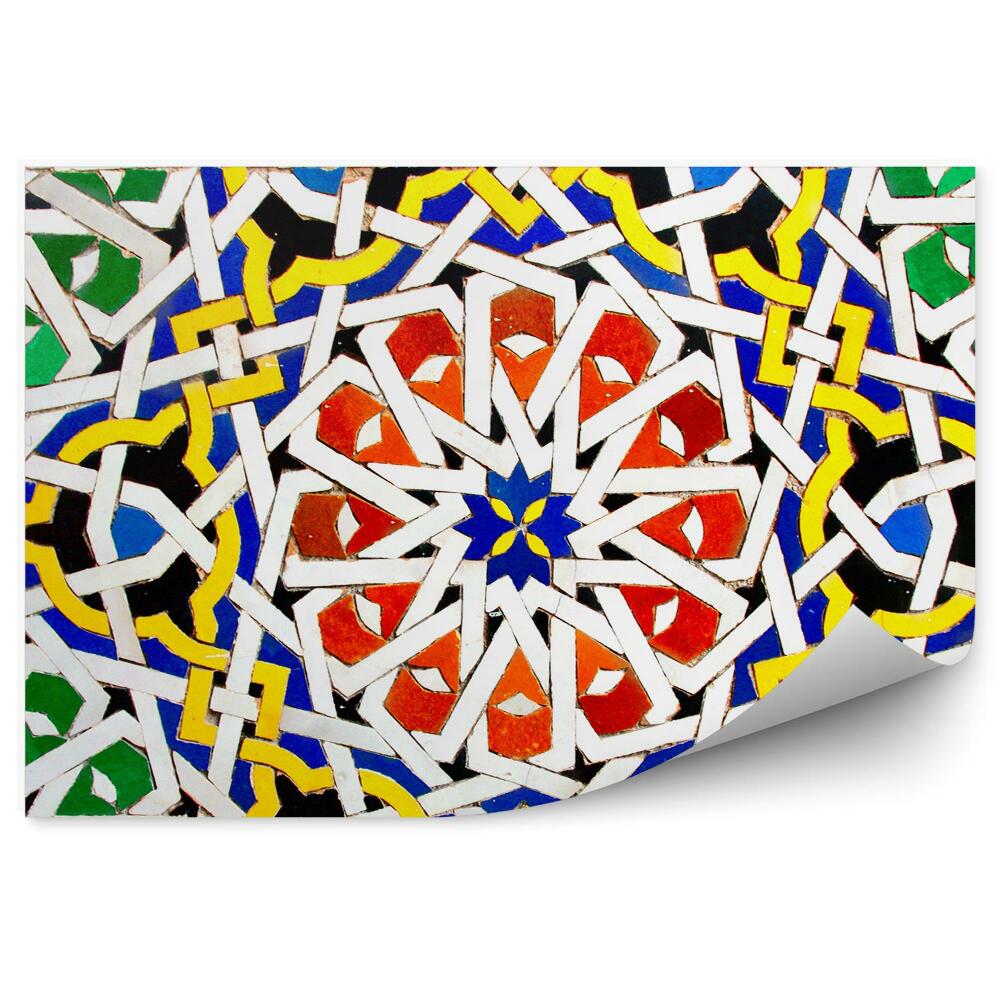 Okleina ścienna Tradycyjna mozaika marokańska