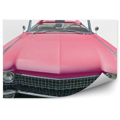 Fototapeta na ścianę Klasyczny różowy kabriolet