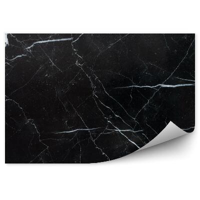 Fototapeta Czarne tło marmur tekstura