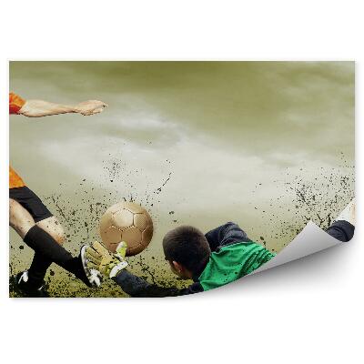 Fototapeta na ścianę Strzelec i bramkarz