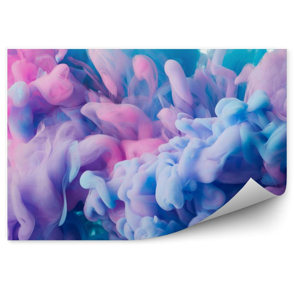 Fototapeta Kolor kropli w wodzie. Abstrakcyjne tło