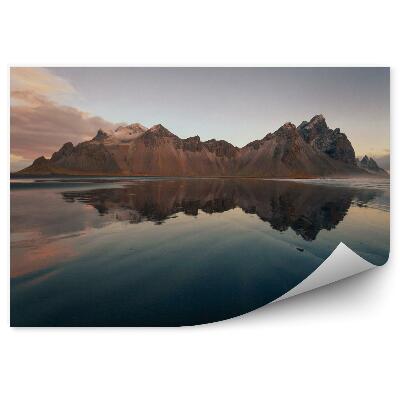 Fototapeta Góry jezioro islandia