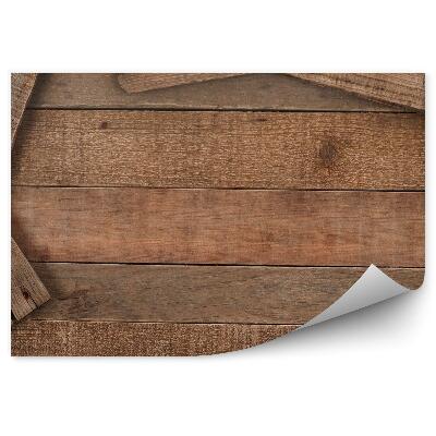 Fototapeta samoprzylepna Porozrzucane deski