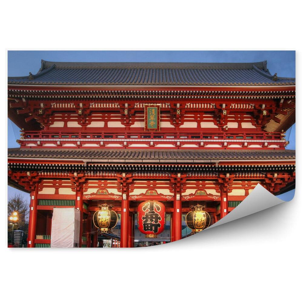 Fototapeta Brama świątynia tokio ruch turyści