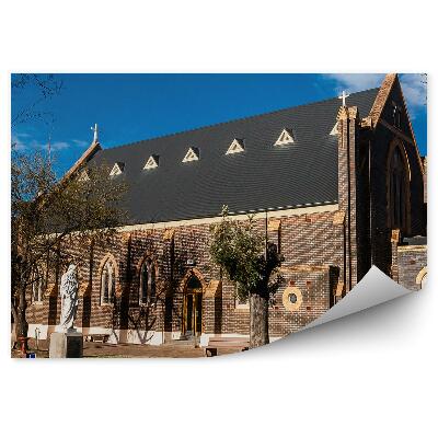 Okleina na ścianę Sydney kościół rzeźba architektura australia