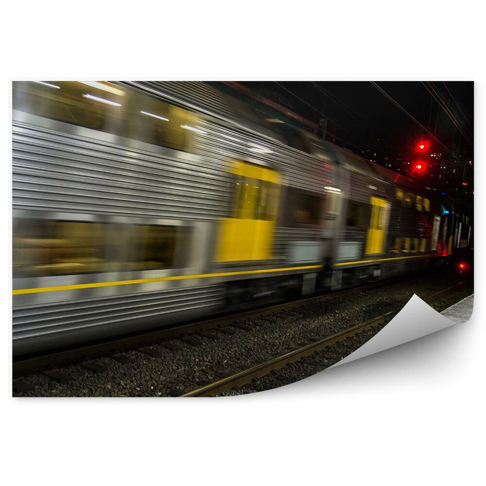 Fotopeta Australia sydney dworzec pociąg stacja