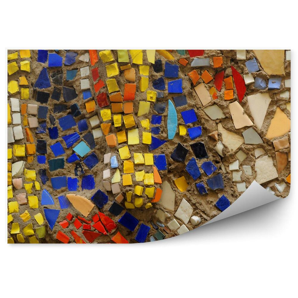 Okleina ścienna Mozaika kolorowa tekstura