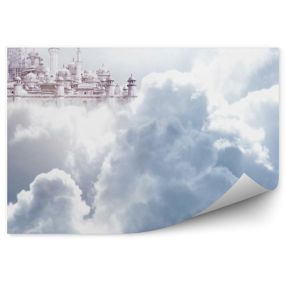 Fototapeta na ścianę Abstrakcja latające niebo wśród burzowych chmur
