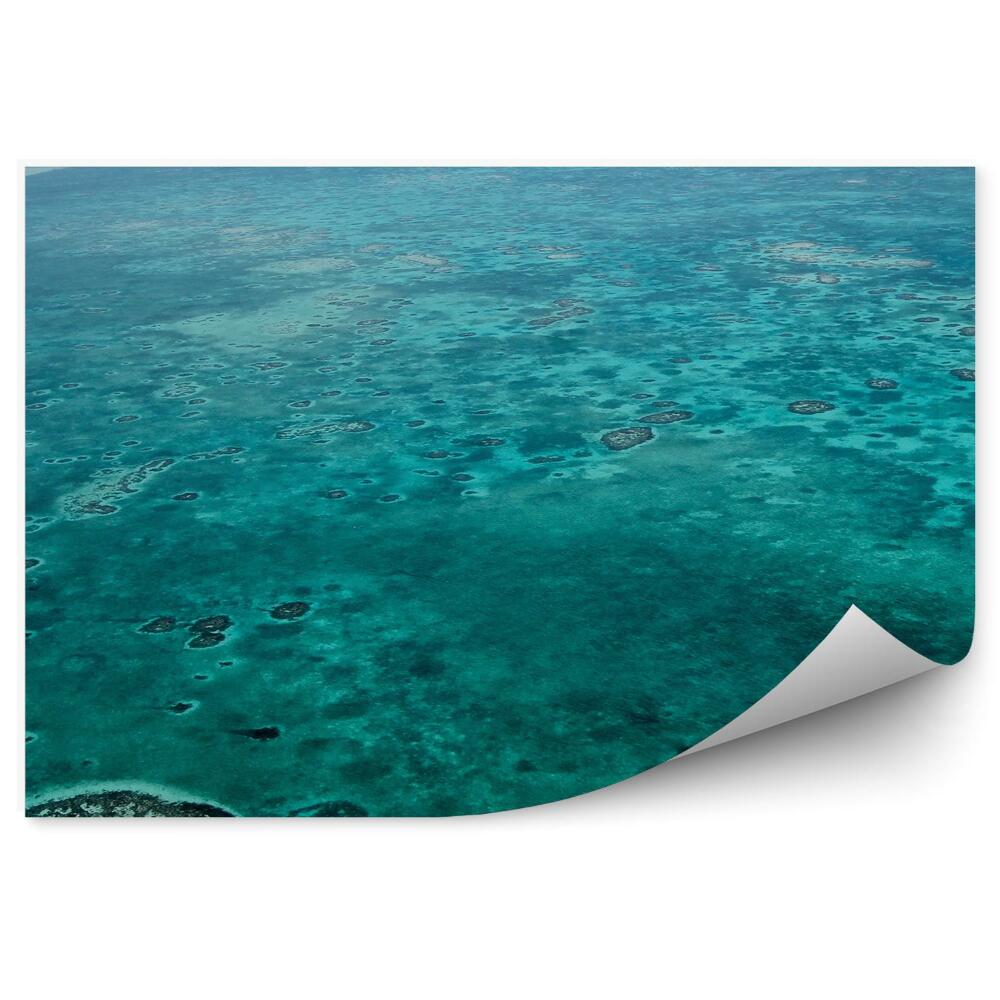 Okleina na ścianę Błękitna karaibska woda