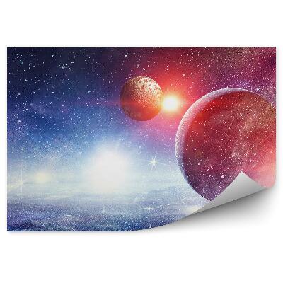 Fototapeta Planety kosmos wszechświat galaktyka gwiazdy słońce
