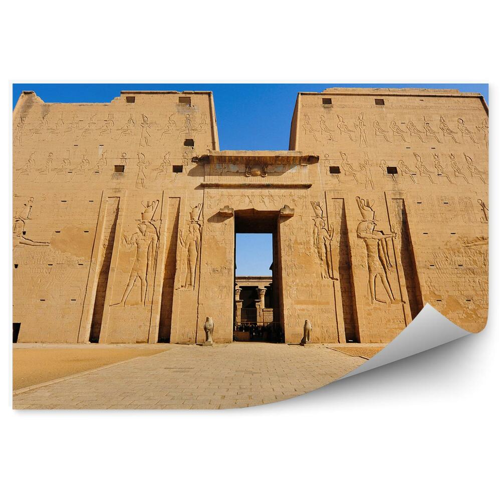 Okleina ścienna Archeologia kultura antyczna budynek egipt