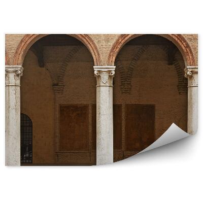 Okleina na ścianę Zamek świętego michała arkada