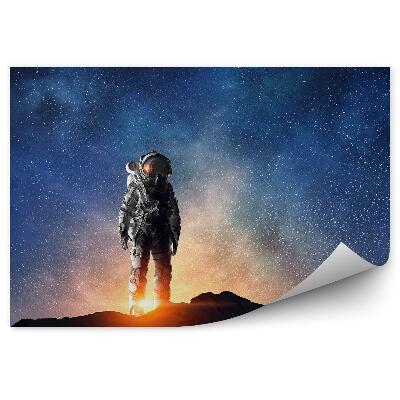 Fototapeta Astronauta misja planeta gwiazdy niebo światła