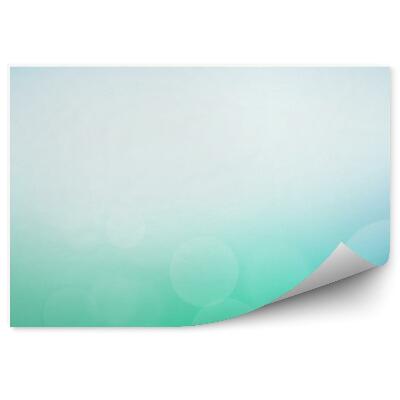 Okleina ścienna Rozmyty gradient zielono niebieski
