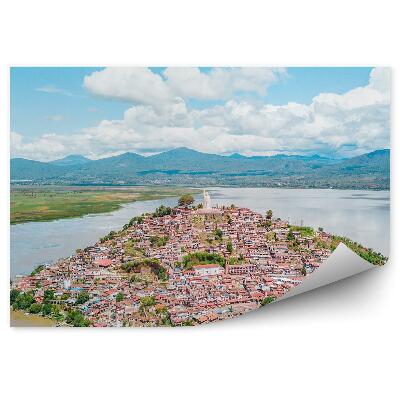 Fototapeta na ścianę Piękny widok wyspa architektura natura