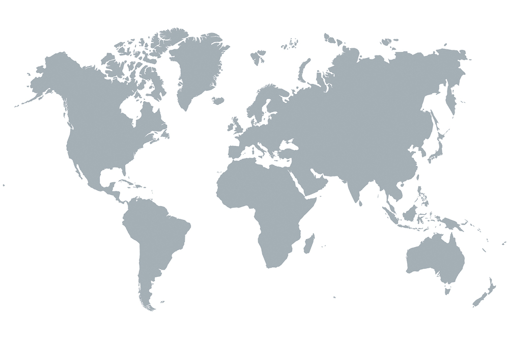 Fototapety Mapa świata szara