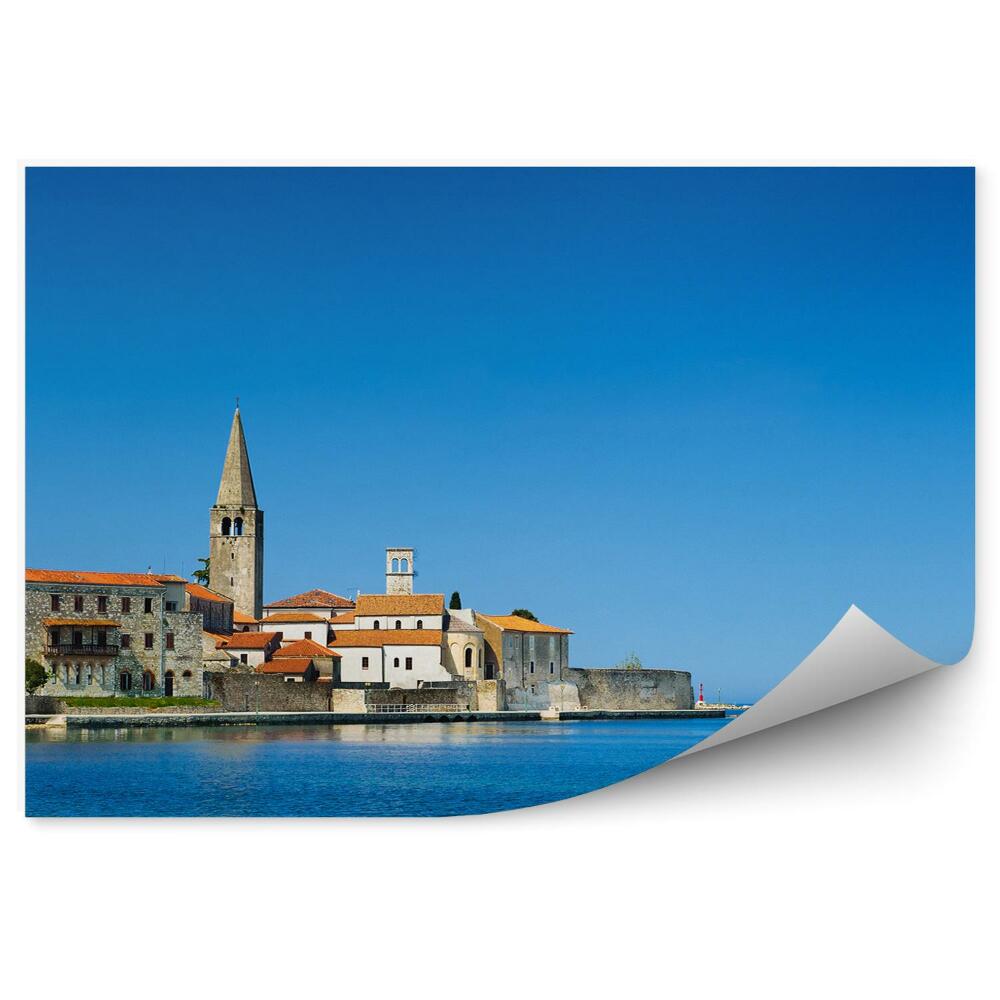 Fototapeta Stare miasto chorwacja architektura adriatyk błękit