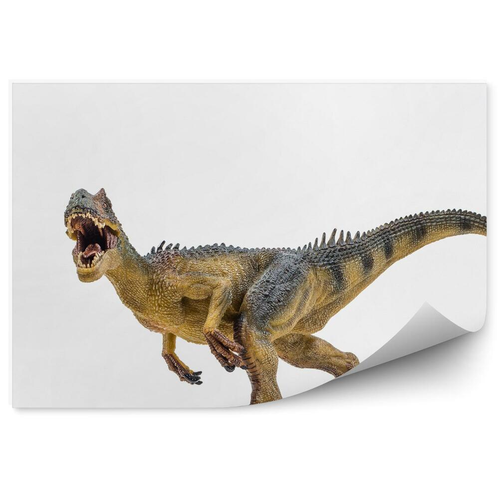 Fototapeta Allozaur dinozaur na białym tle