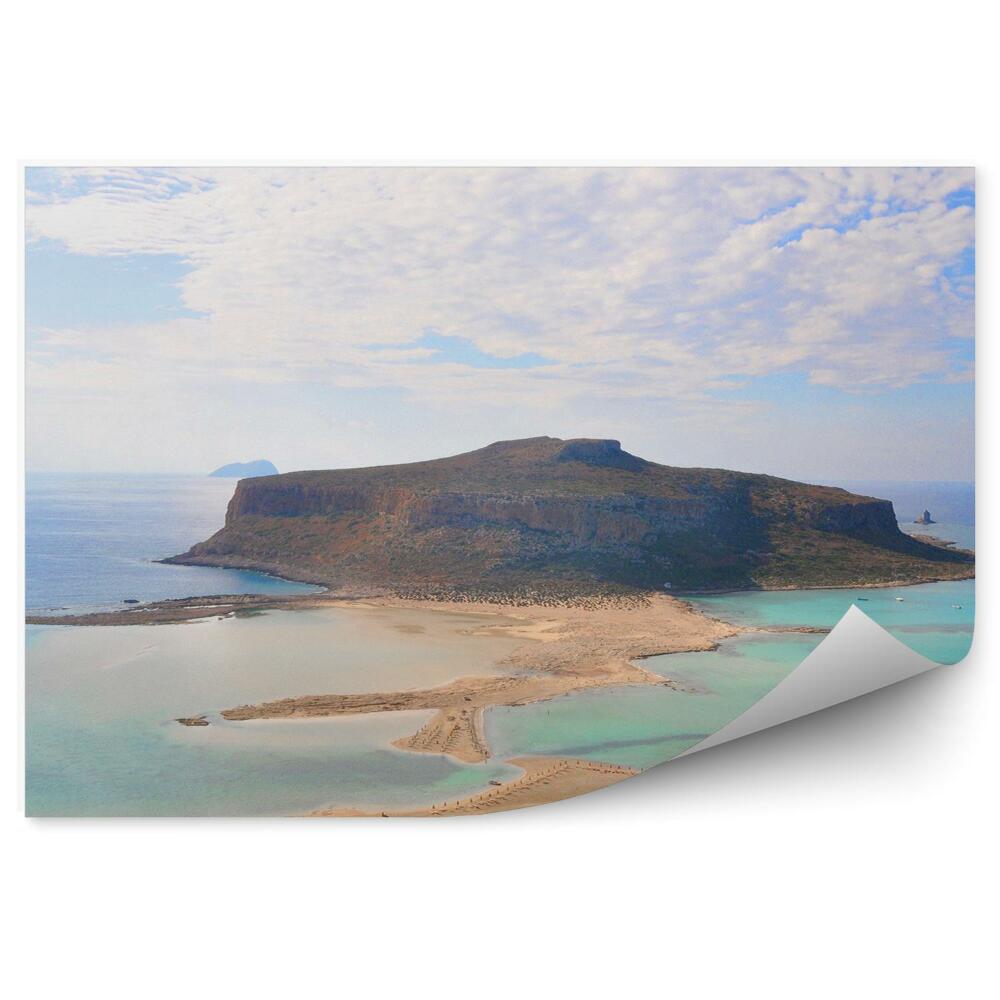 Fototapeta na ścianę Grecja plaża brzeg wyspy roślinność horyzont