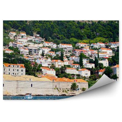 Fototapeta Stare miasto chorwacja architektura budynki brzeg