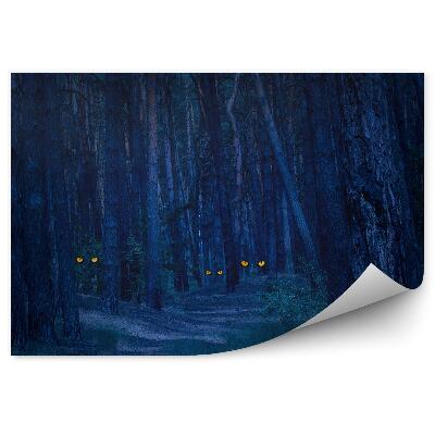 Okleina ścienna Straszny ciemny las fantasy