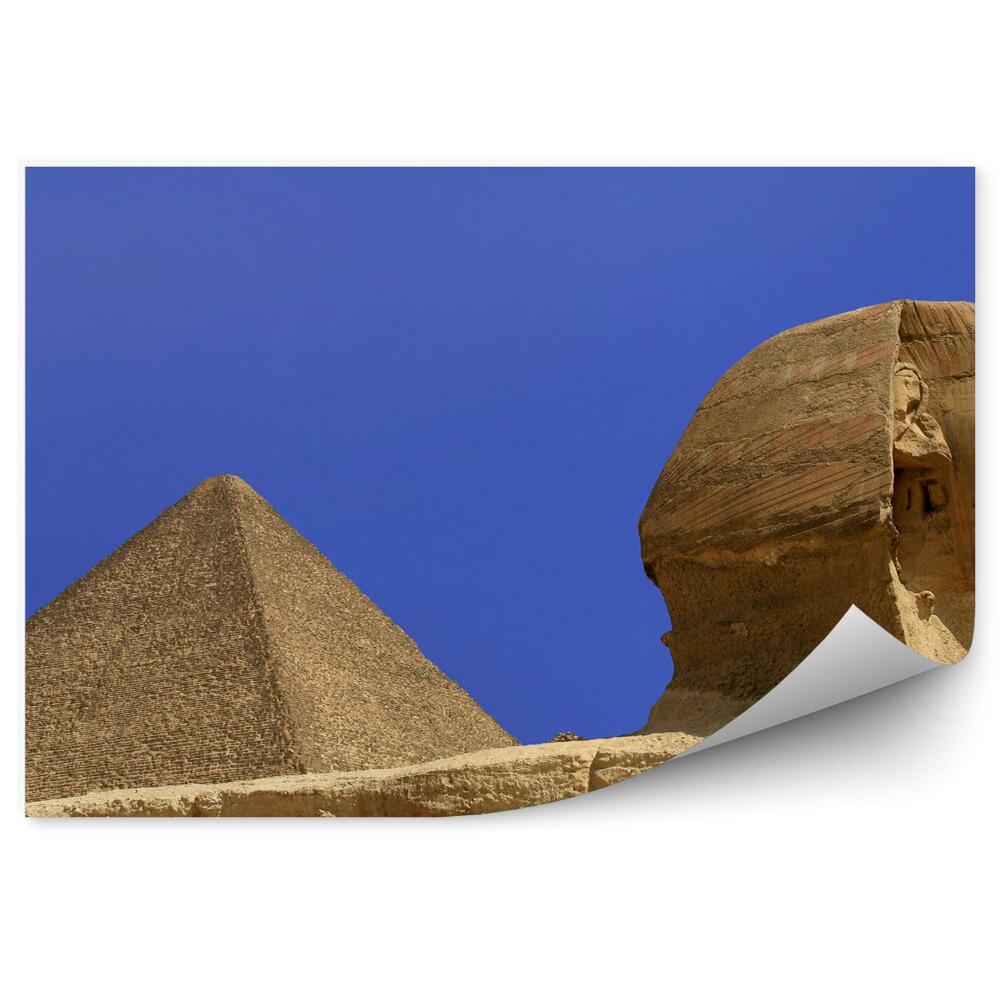 Okleina na ścianę Sfinks egipt wielka piramida