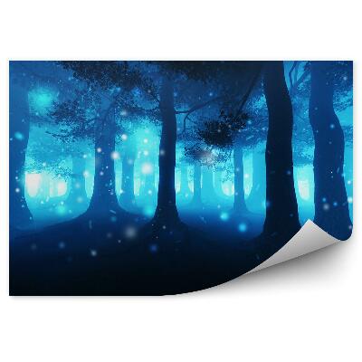 Okleina ścienna Las fantasy