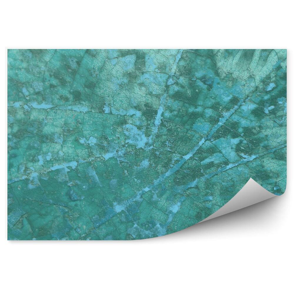 Okleina ścienna Mozaika abstrakcja pęknięcia zielony