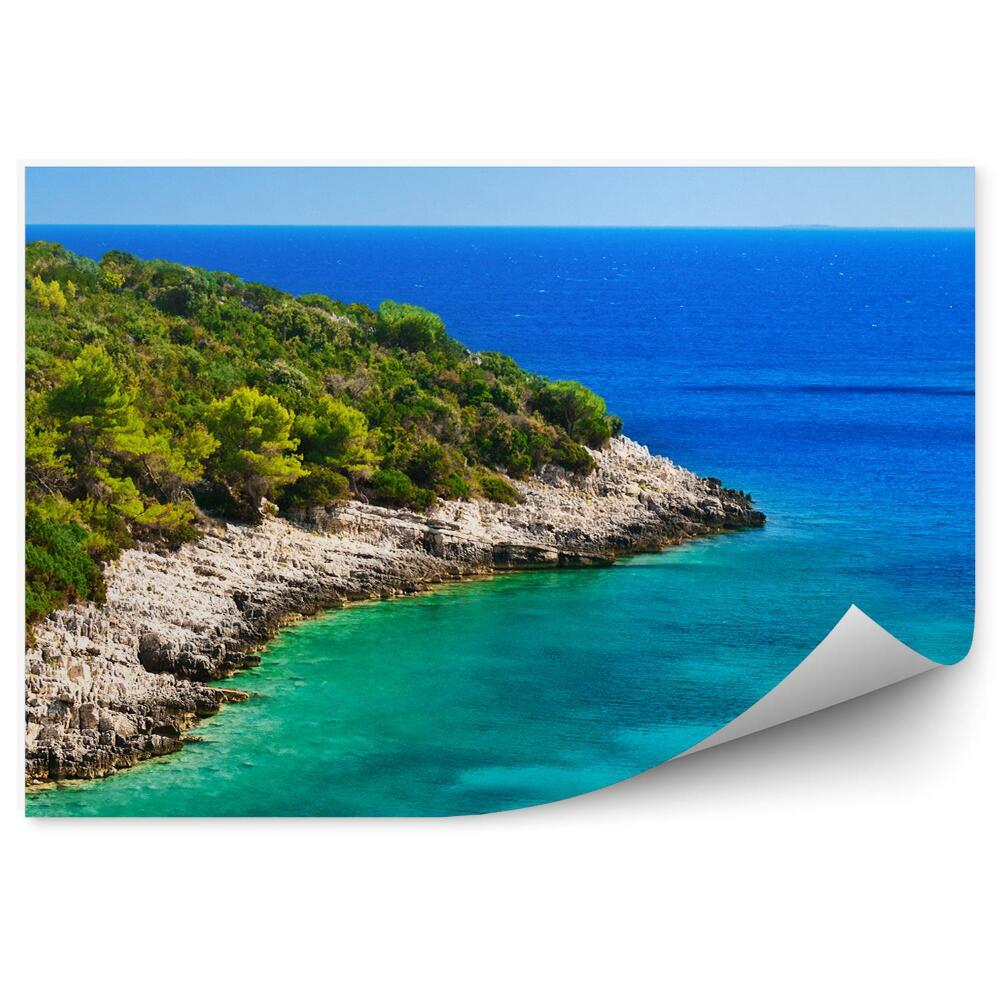 Fototapeta na ścianę Wyspa raj błękitna laguna Adriatyk