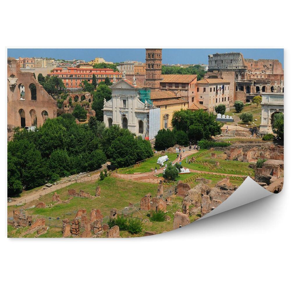 Fototapeta Rzymskie ruiny we włoszech