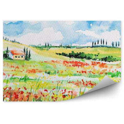 Fototapeta Toskański krajobraz obraz