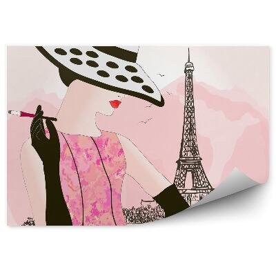 Fotopeta Modna kobieta w paryżu