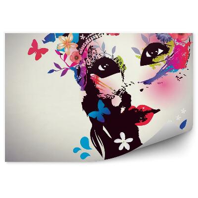 Fotopeta Dziewczyna z maską