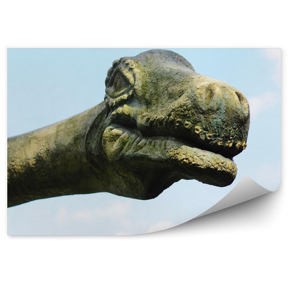 Fototapeta Rzeźba głowa dinozaura