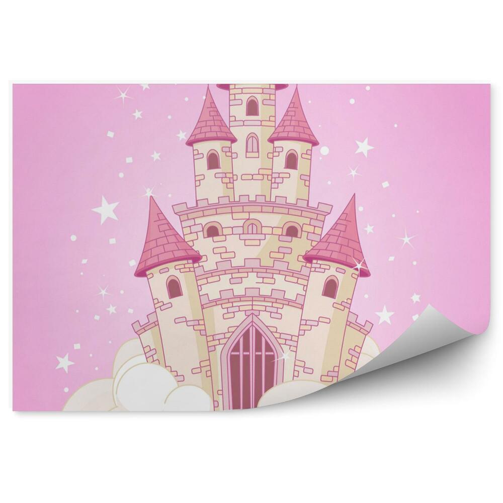 Fototapeta Bajkowy Pink zamek