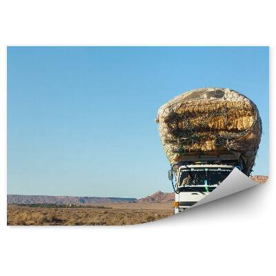 Fototapeta na ścianę Ciężarówka na drodze maroko