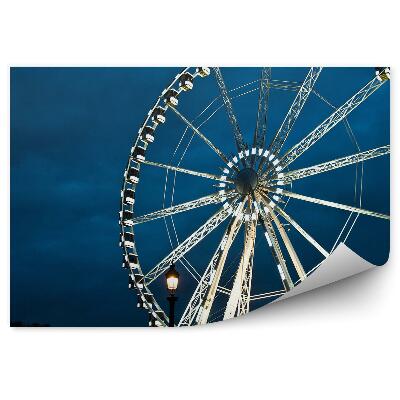 Fototapeta diabelskie koło Paryż niebo światła