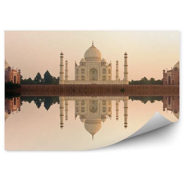 Fototapeta Taj mahal odbicie w wodzie architektura budownictwo