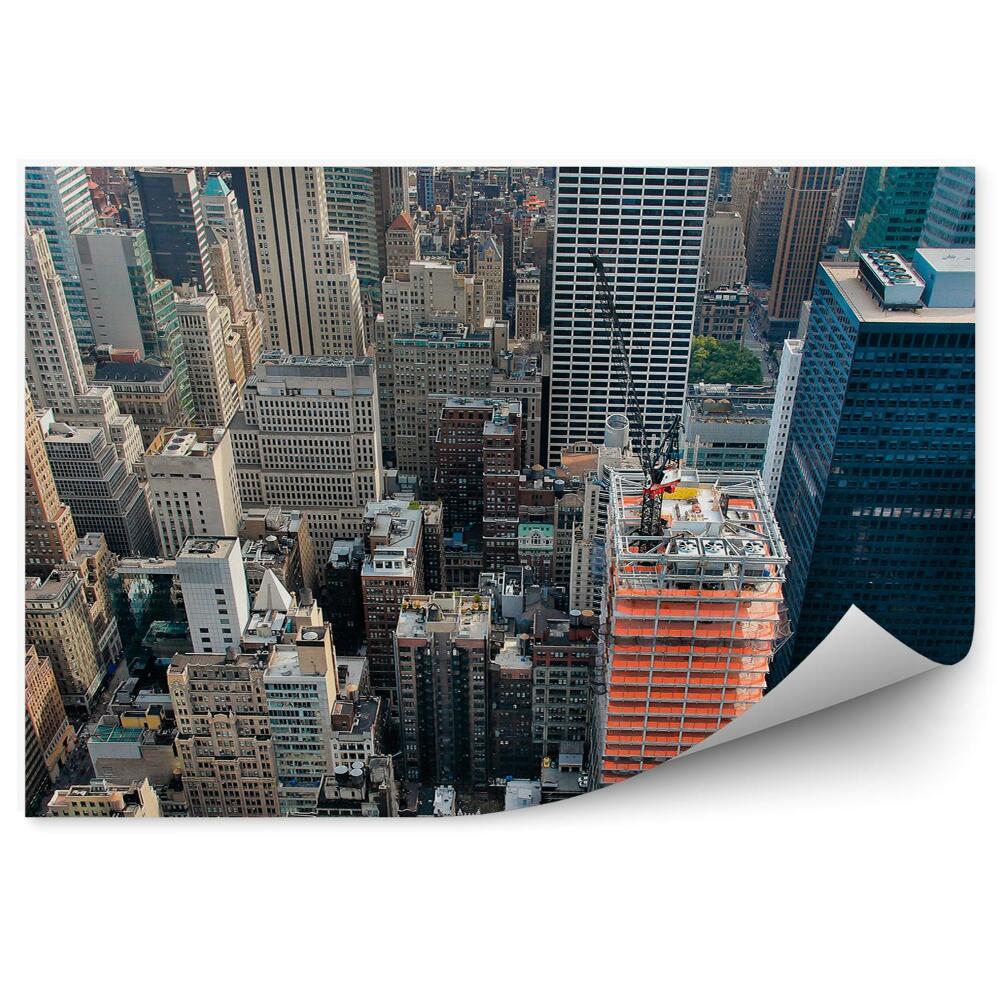 Fototapeta Manhattan wieżowce Nowy Jork widok