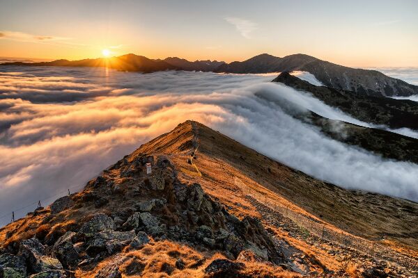 Fototapeta Czerwone wierchy tatry góry polska