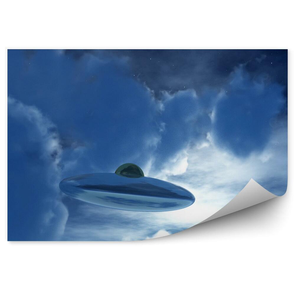 Fototapeta Ufo chmury niebo gwiazdy