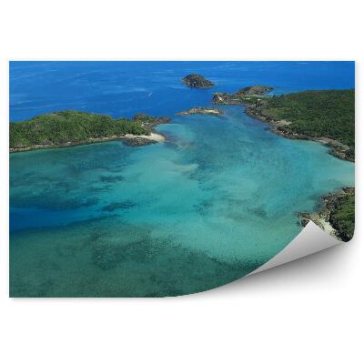 Fototapeta Australia wyspa zieleń skały