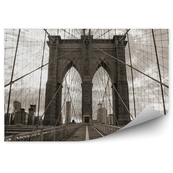 Fototapeta Brooklyn bridge w nowym jorku