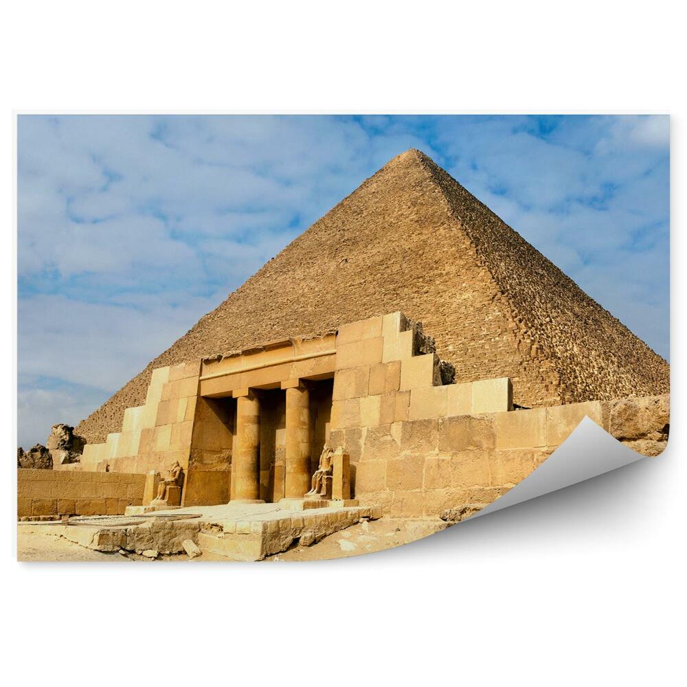 Fototapeta samoprzylepna Wejście do piramidy egipt ruiny