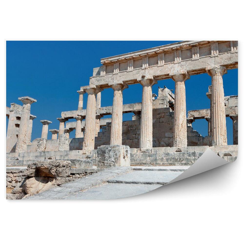 Fototapeta Starożytna architektura kolumny ruiny
