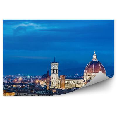 Fototapeta na ścianę katedra Santa Maria del Fiore budynki plac Michała Anioła Florencja