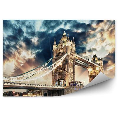 Okleina na ścianę Piękne kolory słynny most wielka brytania