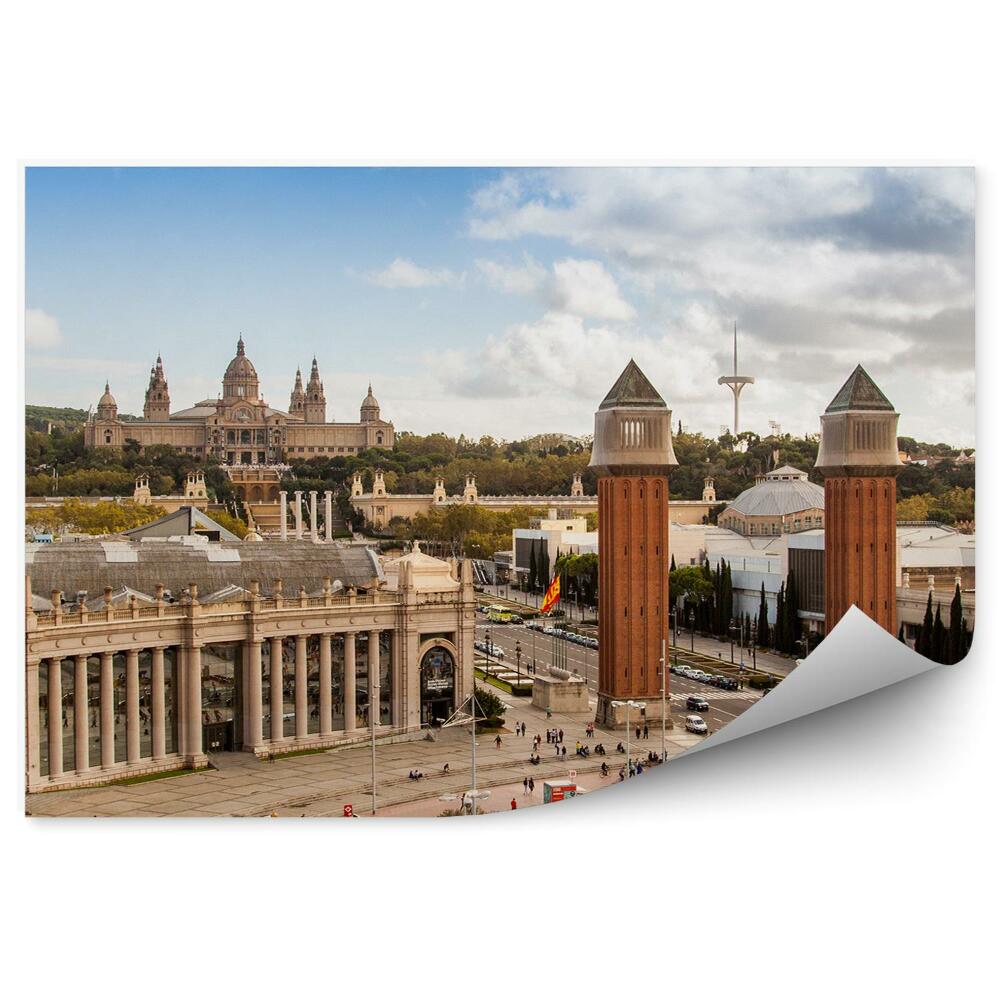 Fototapeta Architektura barcelona wieże