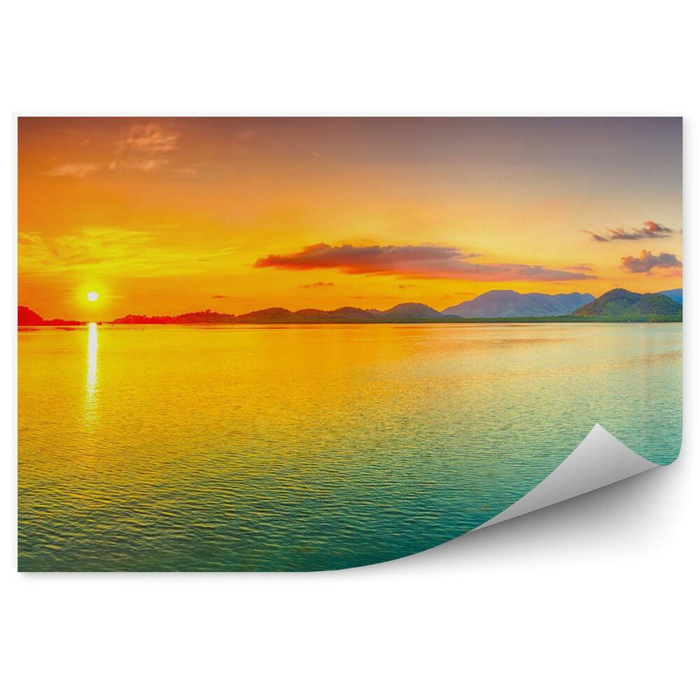 Fototapeta Sunset panorama