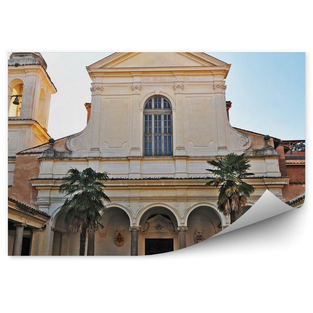 Fototapeta na ścianę Rzym Basilica di San Clemente niebo